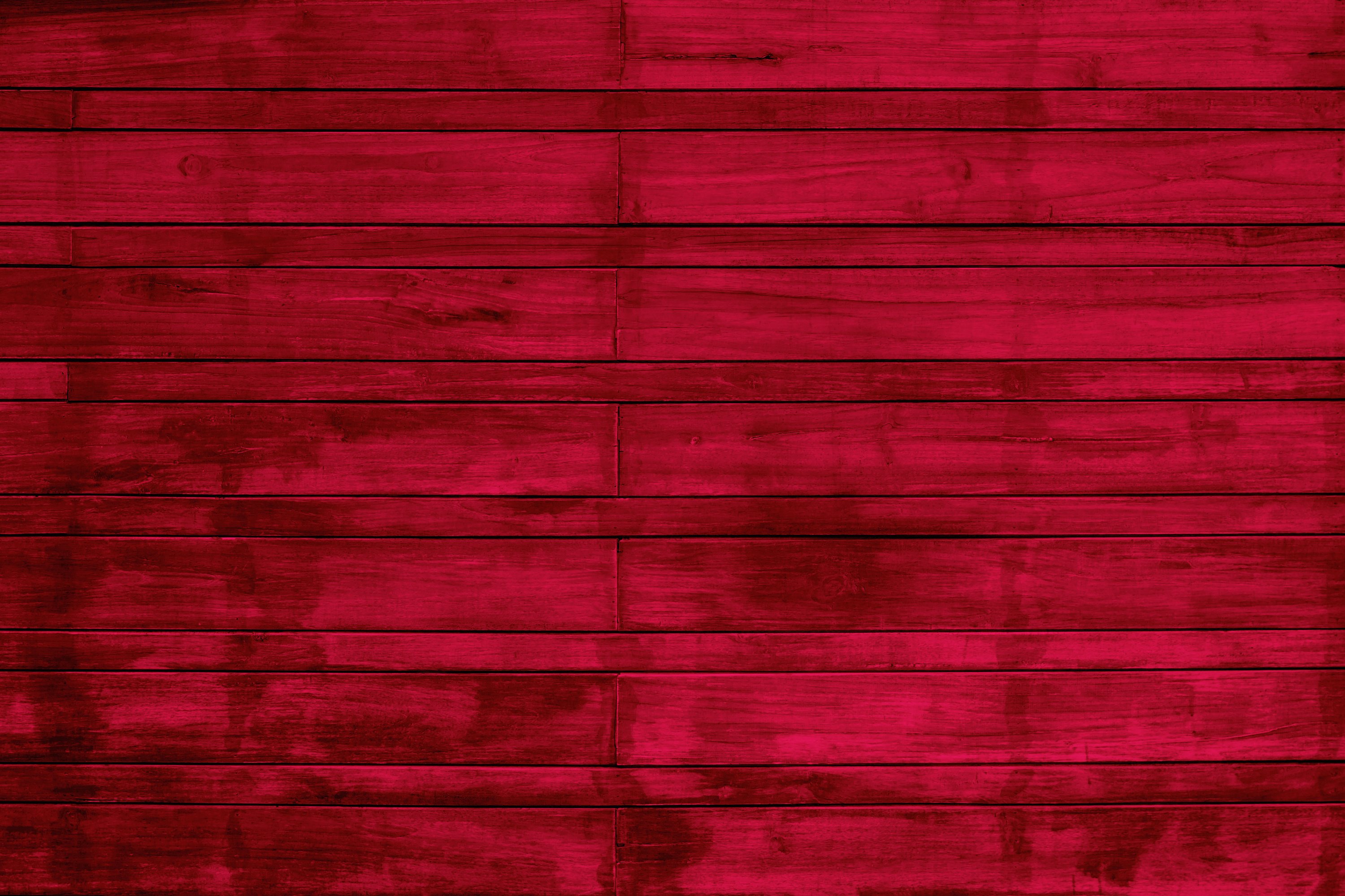 Red wood wall